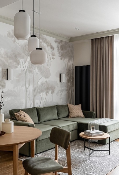 Как оформить стену за диваном: 9 потрясающих идей от дизайнеров и 22 фото